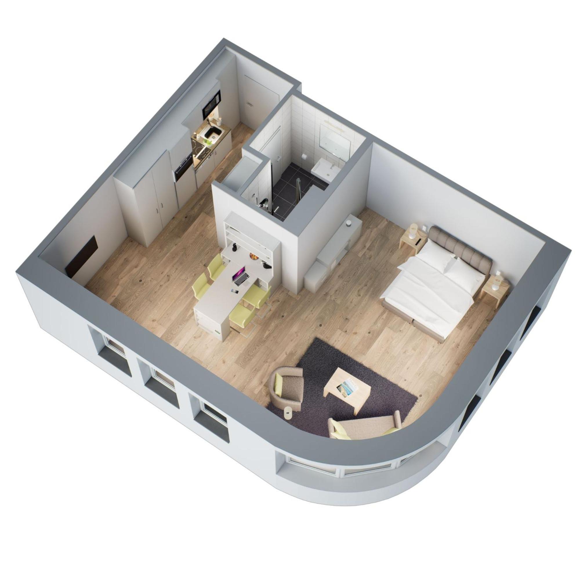 Adapt Apartments Ζίγκεν Εξωτερικό φωτογραφία